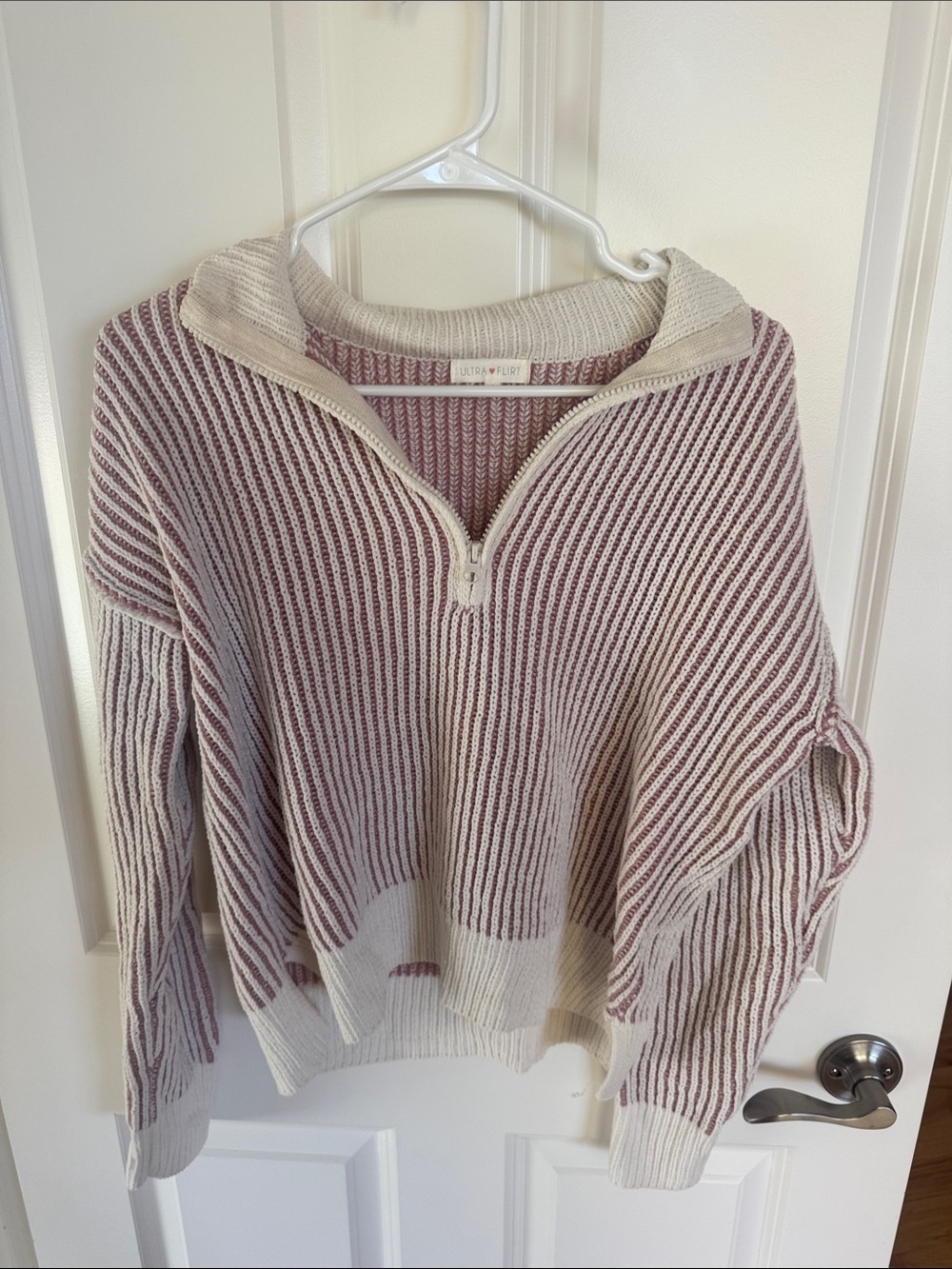 Quarter Zip Sweater